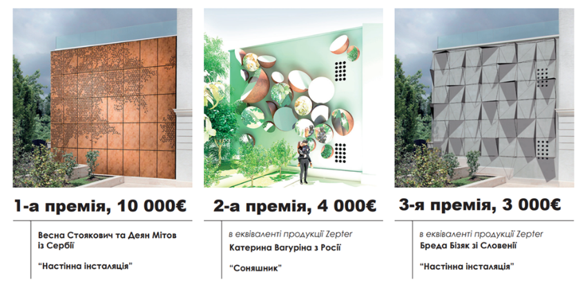 Переможці Міжнародної премії дизайну Artzept 2020